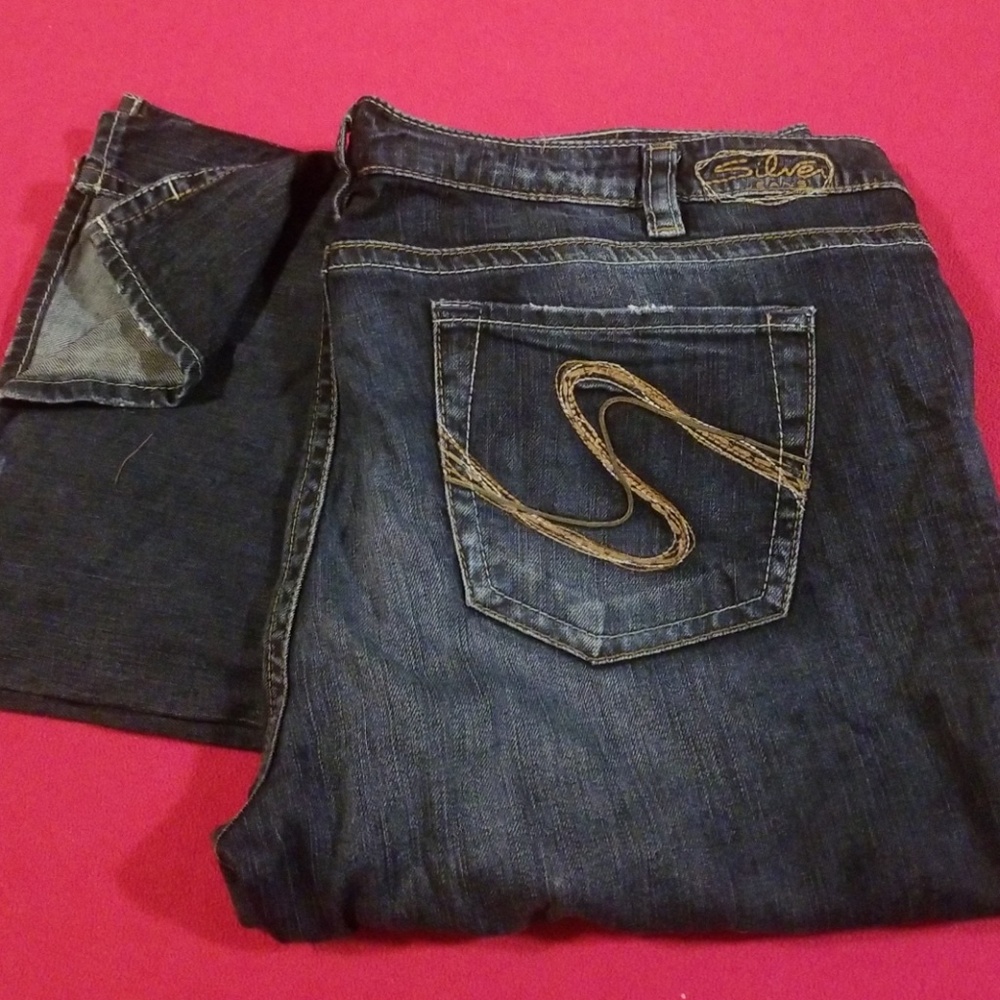 SILVER JEANS size 20x33